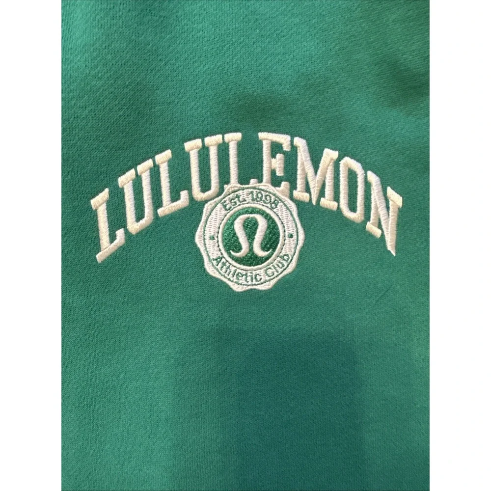 LULULEMON Scuba Mid-Rise Oversized Jogger Graphic In Raceway Green/Ivory XXXS